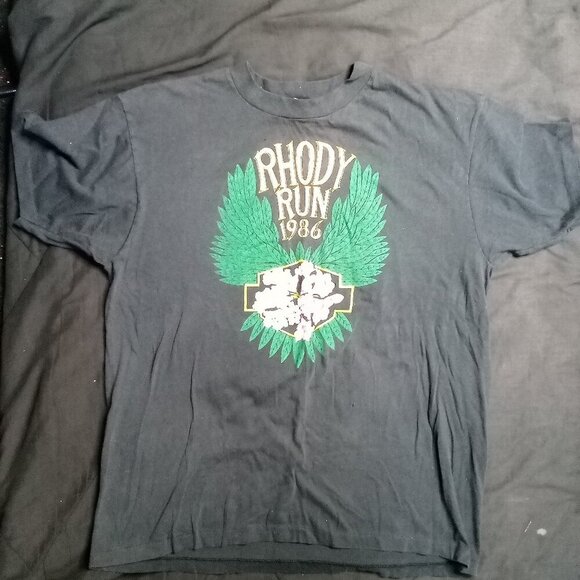 Vintage Rhody Run 1986  T-Shirt - Picture 2 of 6